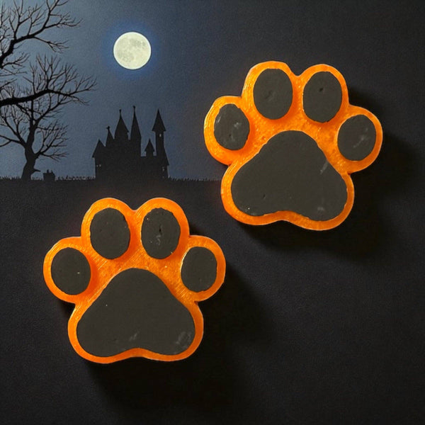 Bug and Bean Freshies - Orange Paw Magnet Set