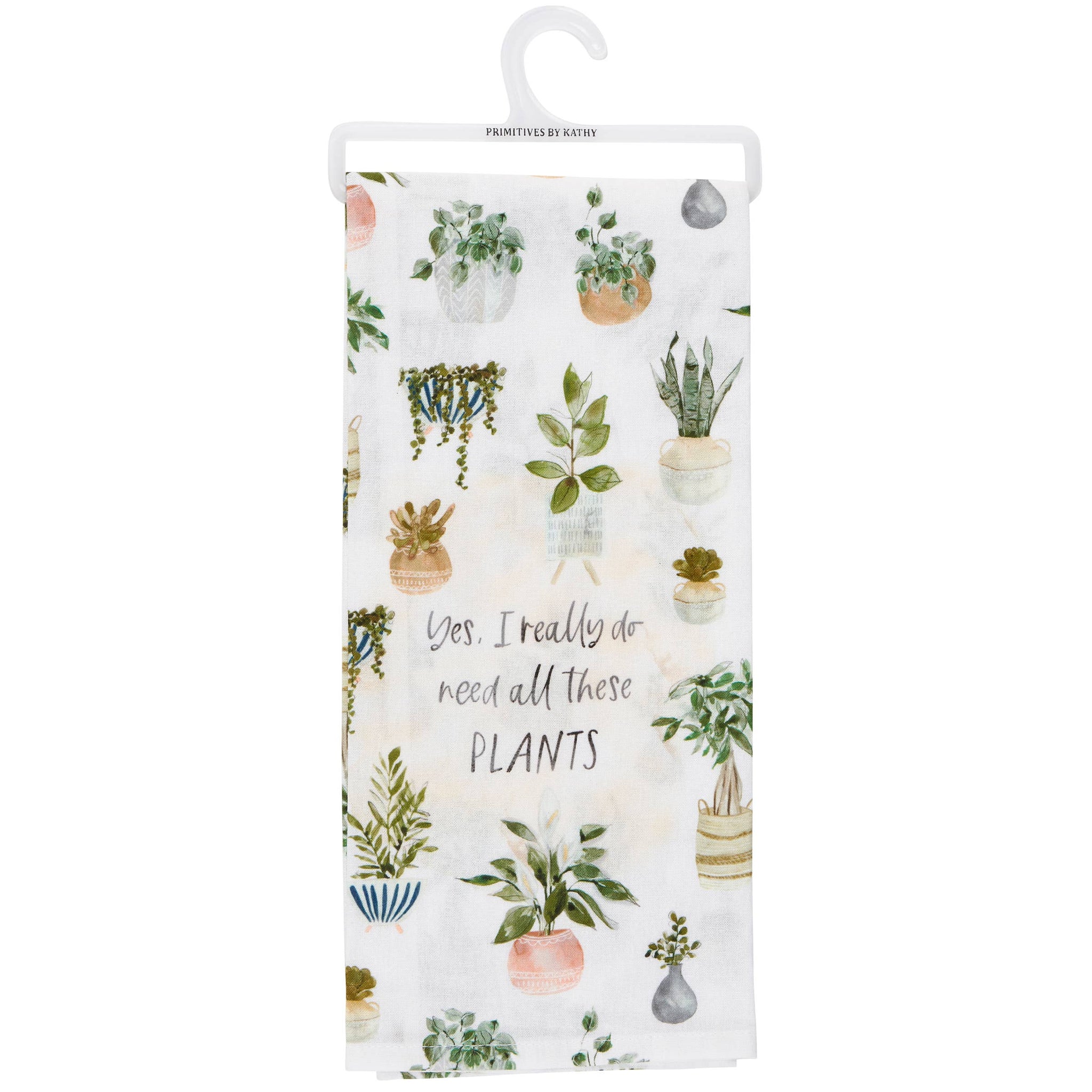 Primitives by Kathy - Need Plants Kitchen Towel - Thumbnail 2