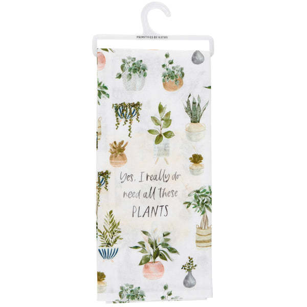 Primitives by Kathy - Need Plants Kitchen Towel