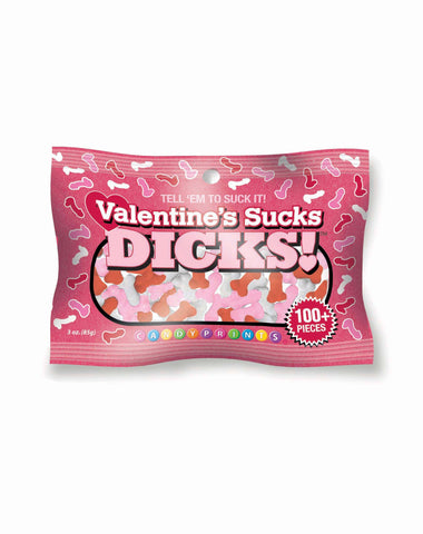 Little Genie Productions - Valentine's Sucks Dicks Candy 3oz Bag
