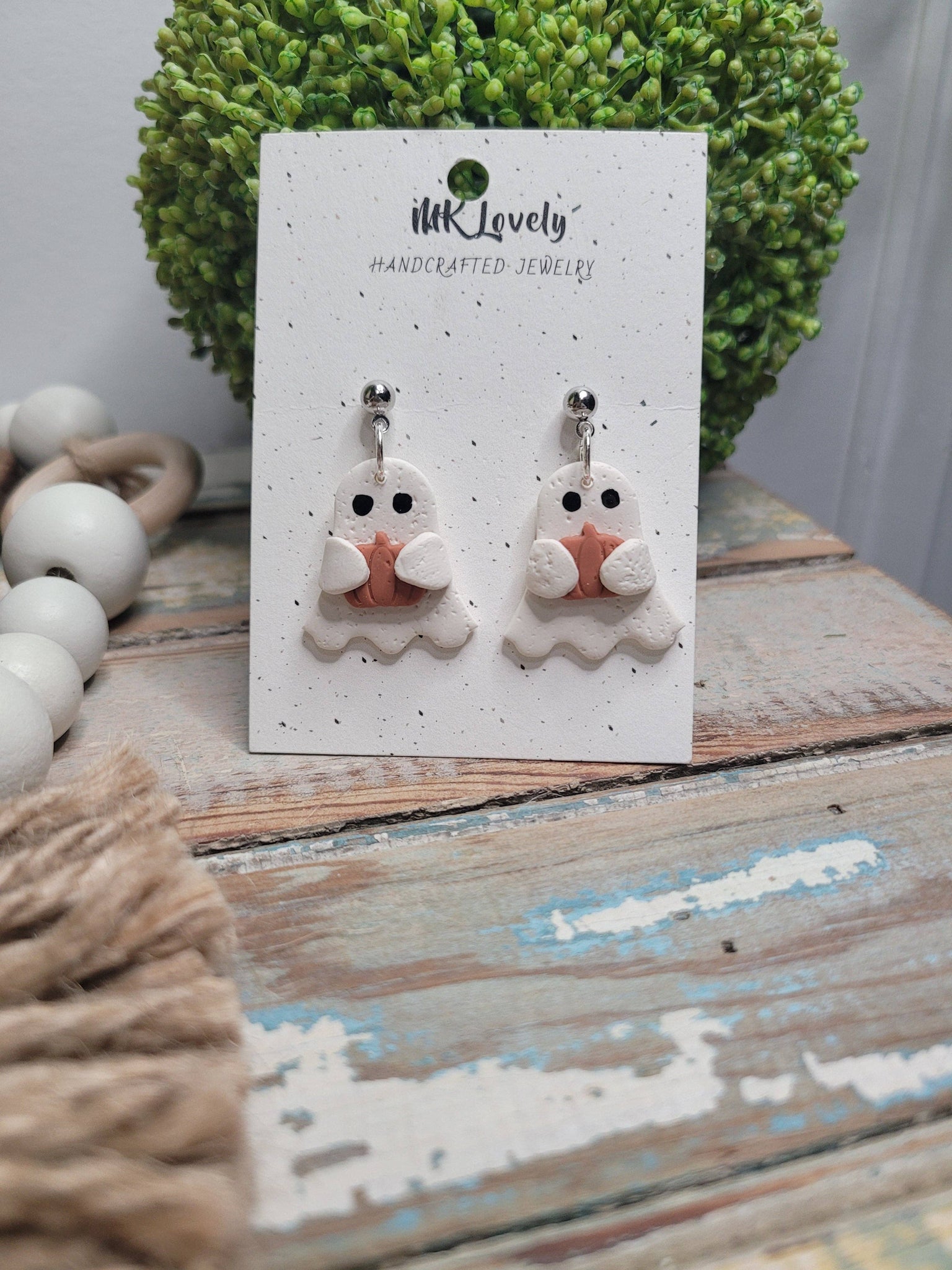 MK Lovely Boutique - Ghost w/ Pumpkin Drops