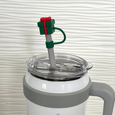 iconic mi - Straw Cover Christmas Present 10mm