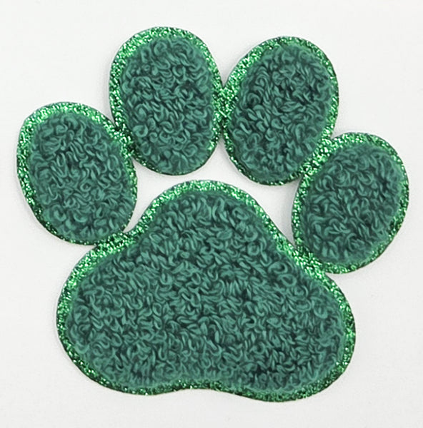 Trendy Transfers - Chenille Paw Print HAT/POCKET Patch
