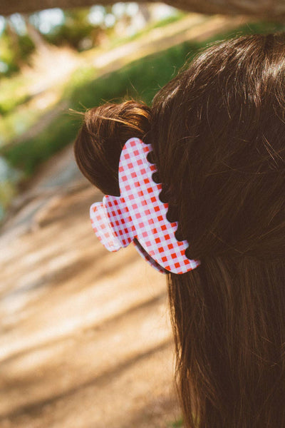 Shop Andi - Gingham Claw Clip