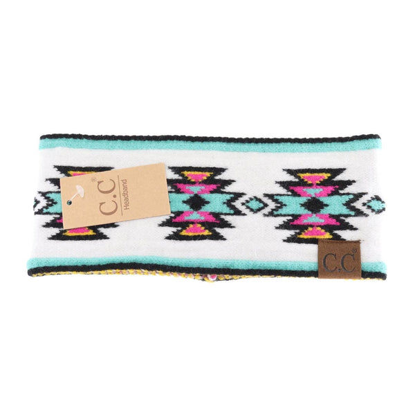 C.C Beanie - Southwestern Pattern Head Wrap HWE0030