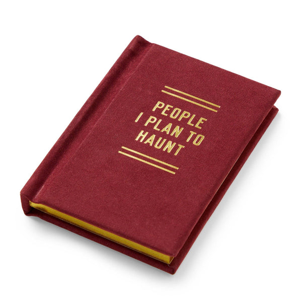 Chronicle Books - Brass Monkey People I Plan To Haunt Tiny Diary