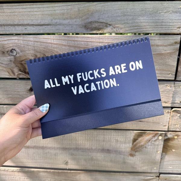Corporate Snark - Zero F*cks Given Work Mood Desk Flip Sign
