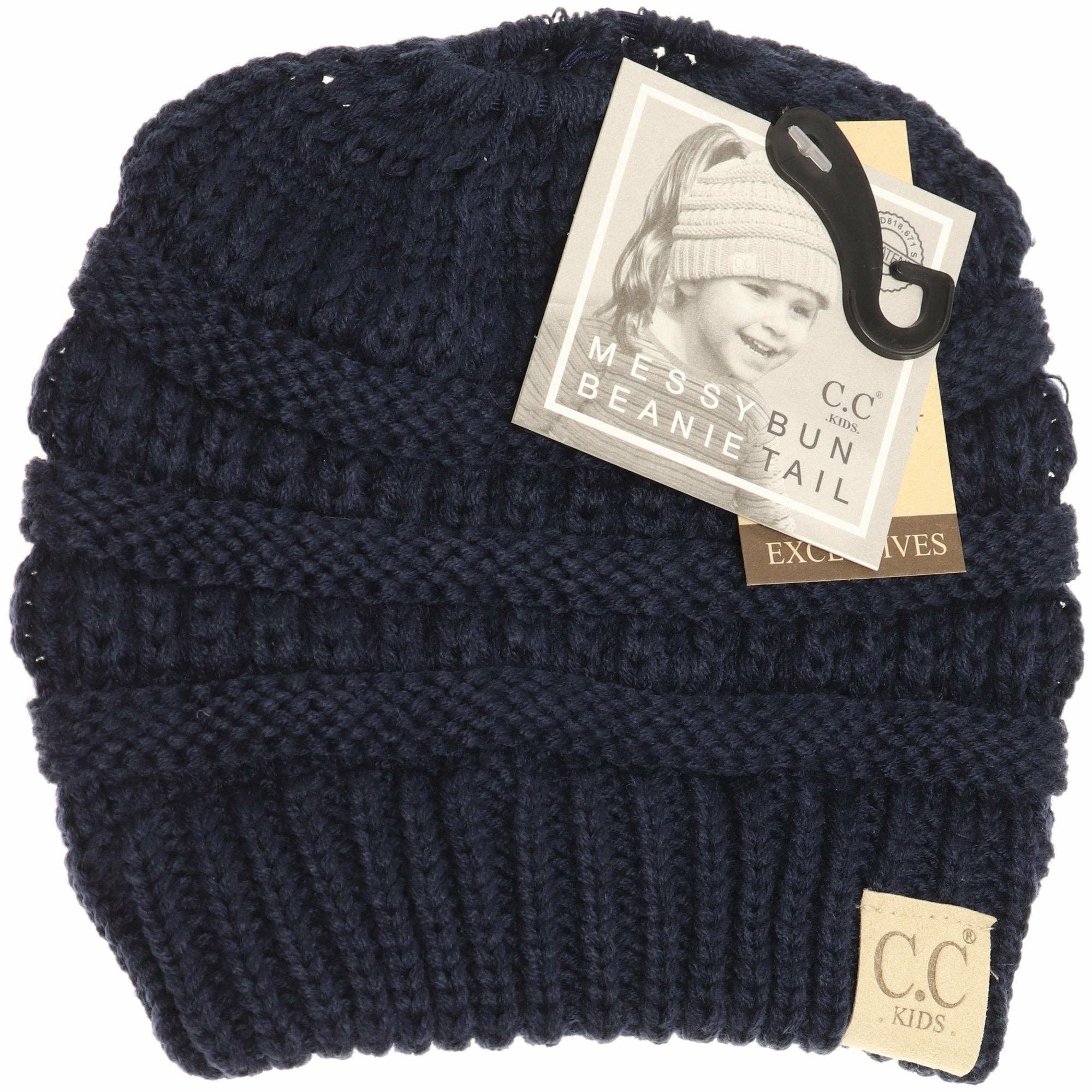 C.C Beanie - Kids Solid Classic CC Beanie Tail - Kids Beanie