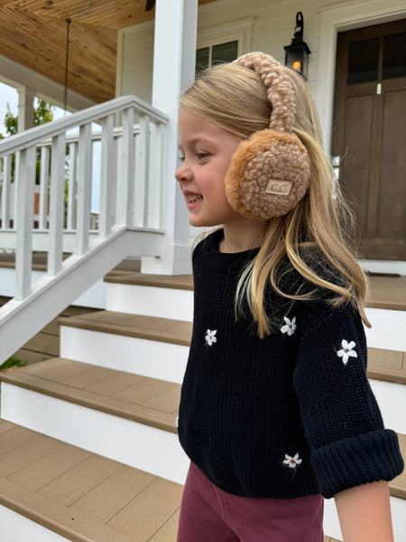 C.C Beanie - KIDS Faux Fur Sherpa C.C Earmuffs KDEMS3667