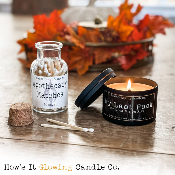 How's It Glowing Candle Co. - If This Is Lit... I Want That Dick! | Naughty V-Day Candle