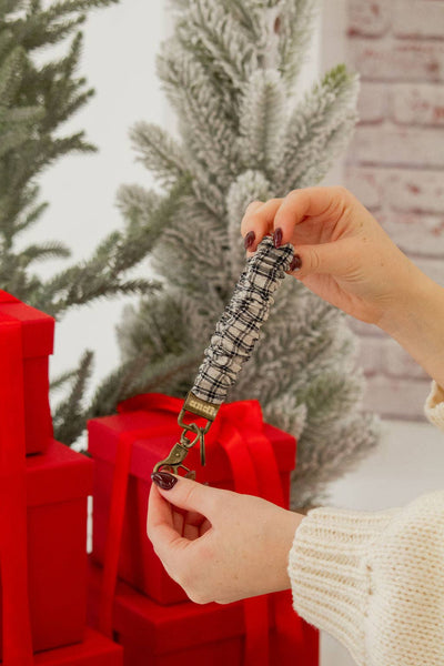 Shop Andi - Wintertime Flannel Keychain