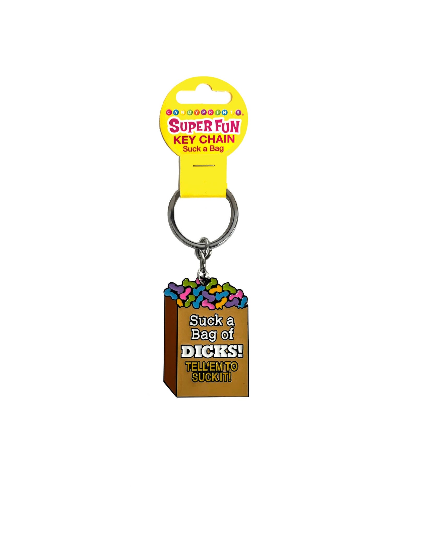 Little Genie Productions - Super Fun Key Chain, Suck a Bag of Dicks