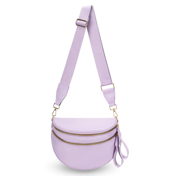 Paulina Nylon Waterproof Multi-Compartment 10" Crossbody Bag