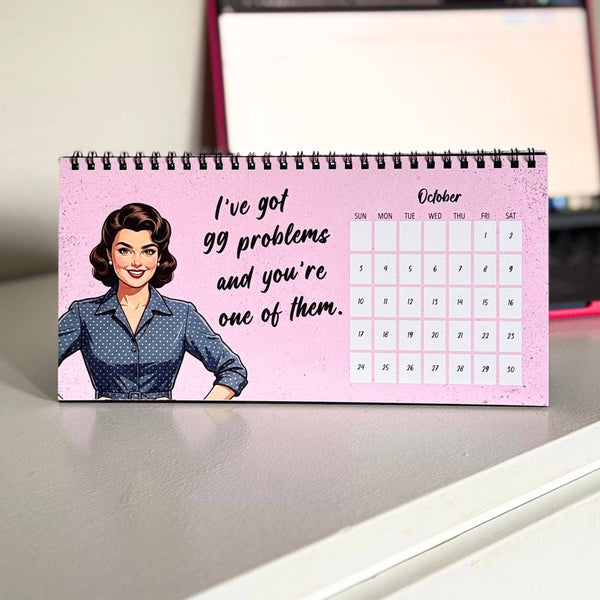 Corporate Snark - 2027 I Wish Being a Bitch Paid The Bills Calendar