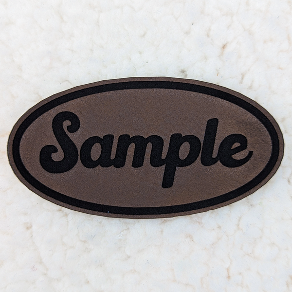 Trendy Transfers - That Sounds Like My Husbands Problem FAUX Leather Patch