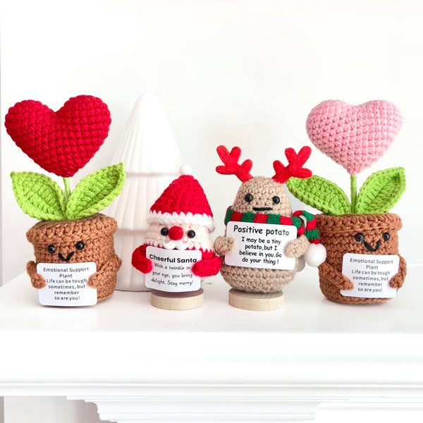 Emotional Support Crochet Fruits/Animals/Vegetables