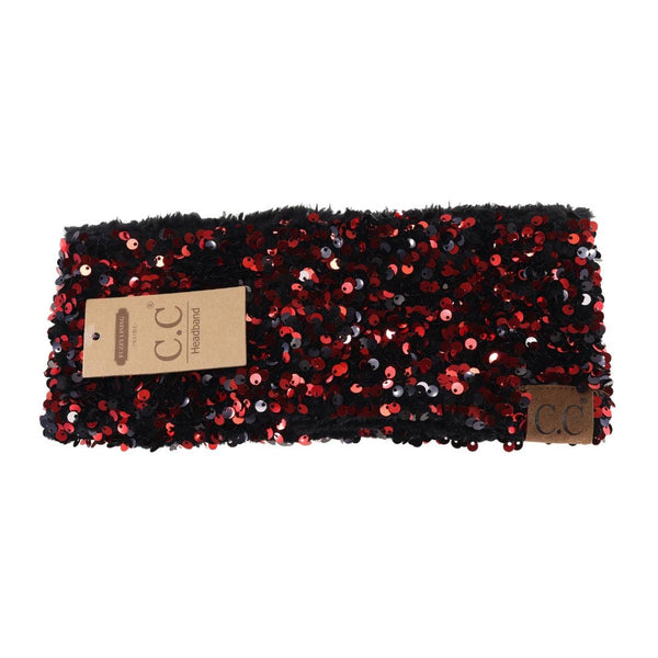 C.C Beanie - Cluster Sequin Head Wrap HWE0012