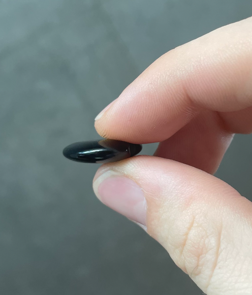 Pebble House - Obsidian 20mm Heart (Crystals & Stones)