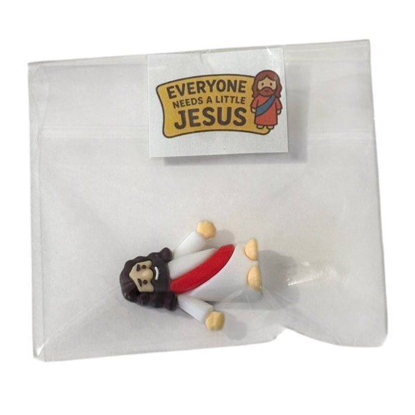 Broken Record Boutique - Mini Jesus Figurine – "Everyone Needs a Little Jesus"
