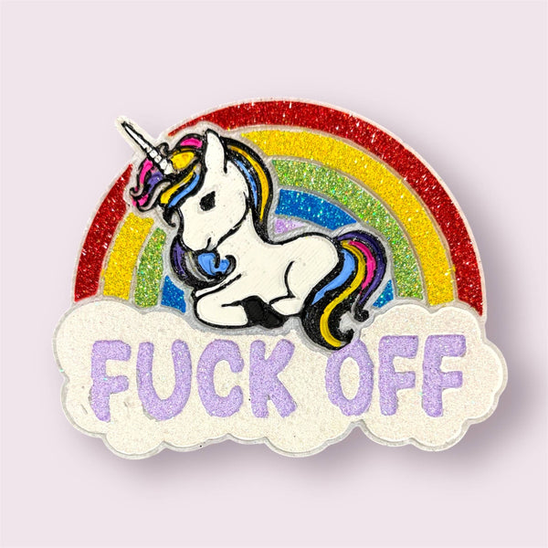 Cup Culture - F bomb Unicorn Car Freshie