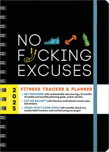 Sourcebooks - 2025 No F*cking Excuses Fitness Tracker