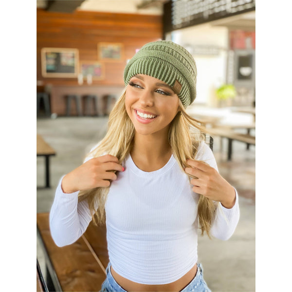 C.C Beanie - Stonewashed Classic CC Beanie CT21