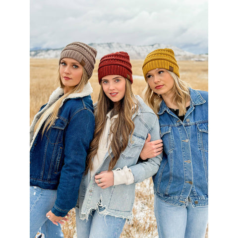C.C Beanie - Classic CC Beanie HAT20A