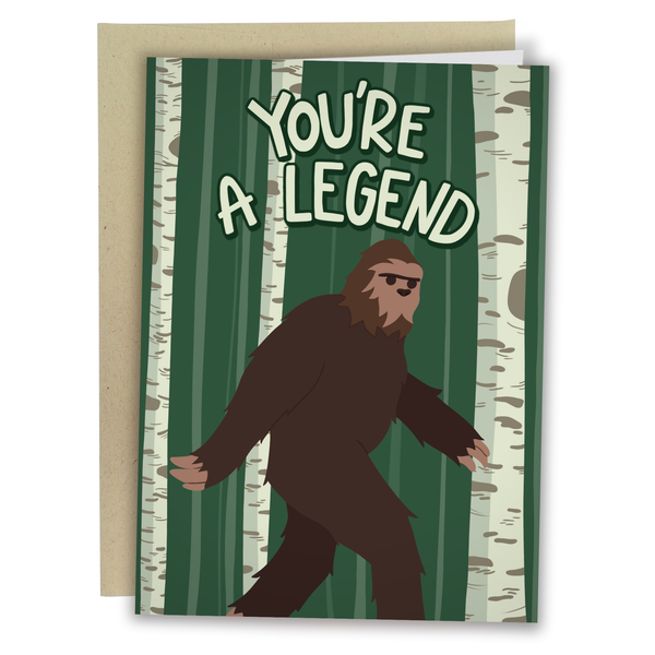 Funny Father’s Day Card for Dad - You’re A Legend
