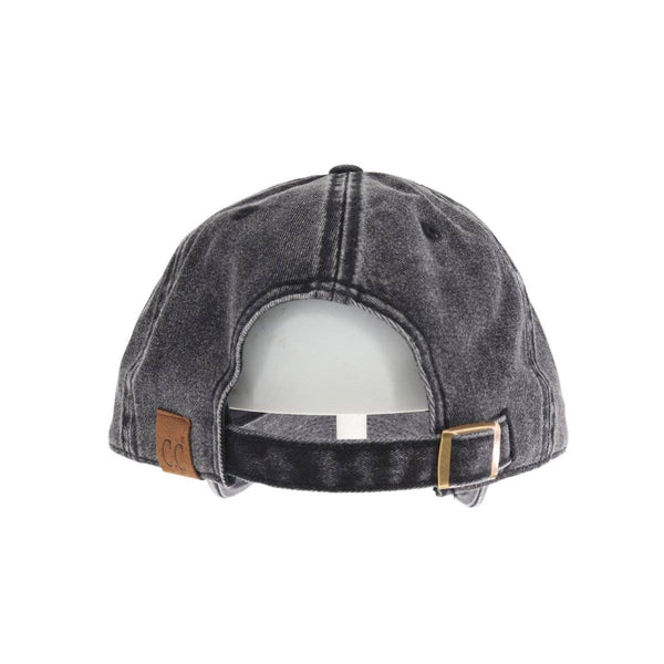 C.C Beanie - Acid Wash C.C Ball Cap BA4240
