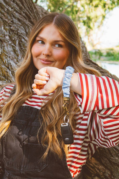 Shop Andi - Speckled Bluebell Keychain