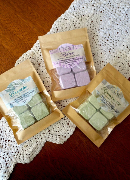 Enso Naturals - Rejuvenate Aromatherapy Menthol Shower Steamers Gift Set