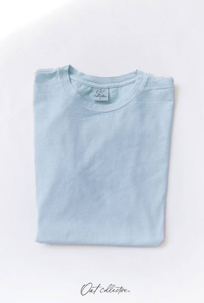OAT COLLECTIVE - Basic Blank Mineral Washed Graphic Tee