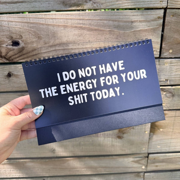 Corporate Snark - Zero F*cks Given Work Mood Desk Flip Sign