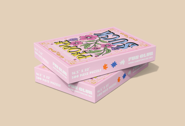 FUN CLUB - People Suck Puzzle (Funny, gift, unique gift)