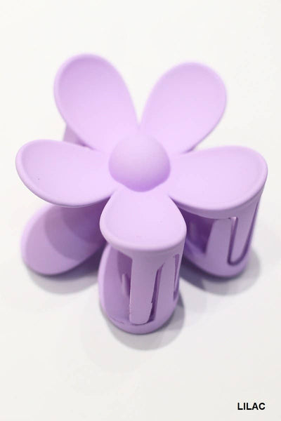 42POPS - ,.._ 42POPS Large Flower Hair Claw Hair Clip: OS / ASH MOCHA-157774