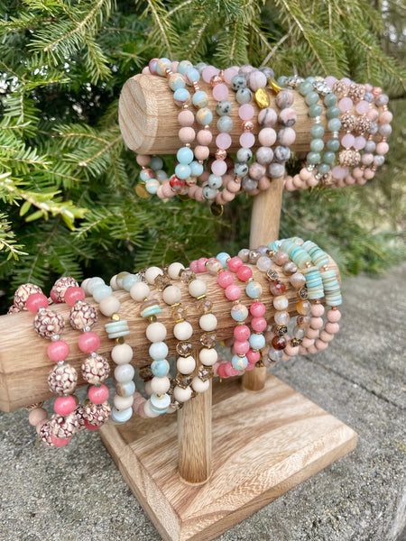 Drops of Wellness Goods - Diffuser Bracelet, Stretch Bracelet, The Amora