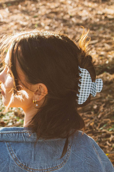 Shop Andi - Gingham Claw Clip