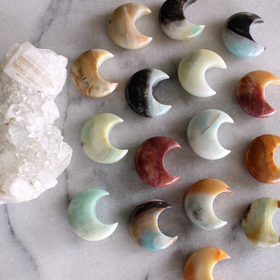 Pebble House - Amazonite Moon (Crystals & Stones)