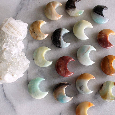 Pebble House - Amazonite Moon (Crystals & Stones)