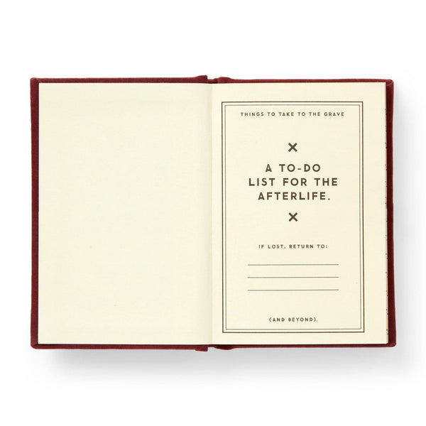 Chronicle Books - Brass Monkey People I Plan To Haunt Tiny Diary