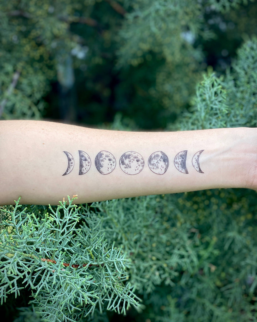 NatureTats Moon Magic Temporary Tattoo - Thumbnail 3