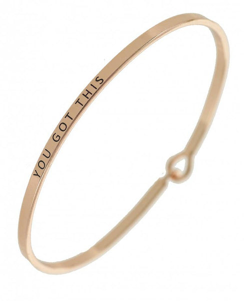 0011 PREMIERE - FR4251 YOU GOT THIS _3mm Inspired Message Bangle