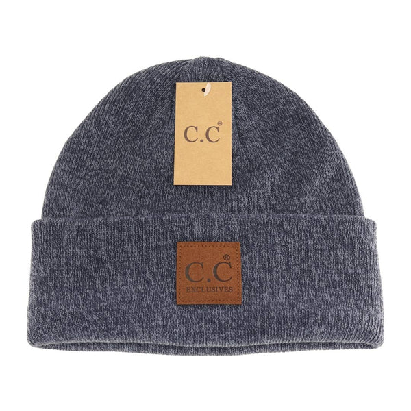 C.C Beanie - Unisex Classic Oversized Logo CC Beanie HTM1