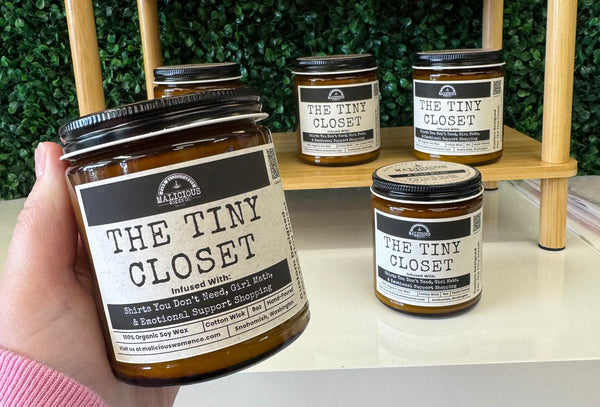 The Tiny Closet 9oz Candle