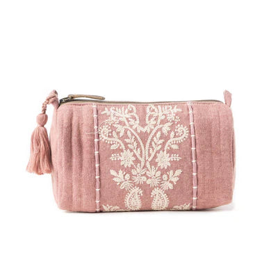 Victorian Lace Legacy Clutch Bag In Pink - MYRA BAG