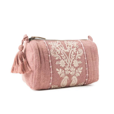 Victorian Lace Legacy Clutch Bag In Pink - MYRA BAG