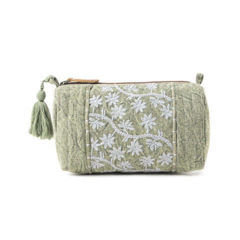 Bohemian Green Supreme Clutch Bag In Olive Green - MYRA BAG