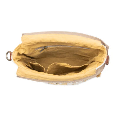 Harvest Grove Shoulder Bag in Golden Bloom - MYRA BAG