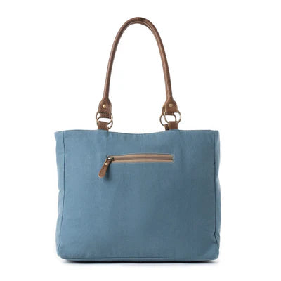 Seabound Mosaic Crossbody Bag in Faded Blue - MYRA BAG