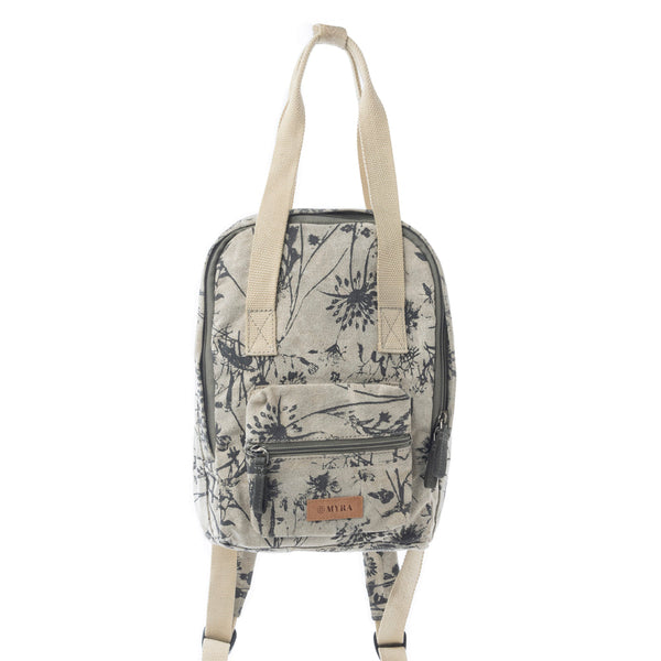 Fable Flora Cotton Backpack  - MYRA BAG